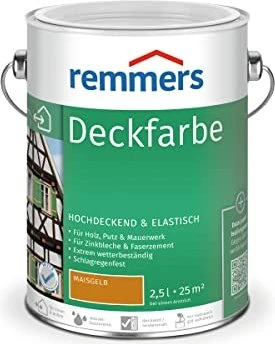 Remmers Deckfarbe maisgelb, 2.5l
