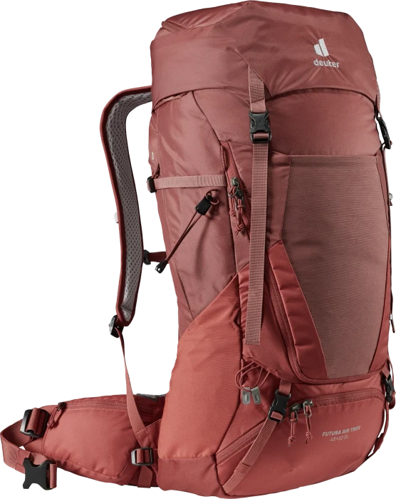 Deuter Futura Air Trek 45+10 SL redwood/lava (Damen)