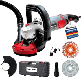 Fanztool Fanzwork FT2302 Elektro-Betonschleifer inkl. Koffer