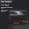 Wobkey Crush 80 Reboot Pro, Black, LEDs RGB, Kailh Cocoa, USB/Bluetooth, US Vorschaubild