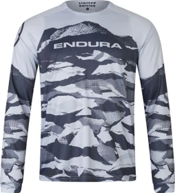 Endura Mountain Camo LTD Trikot langarm schwarz (Herren)
