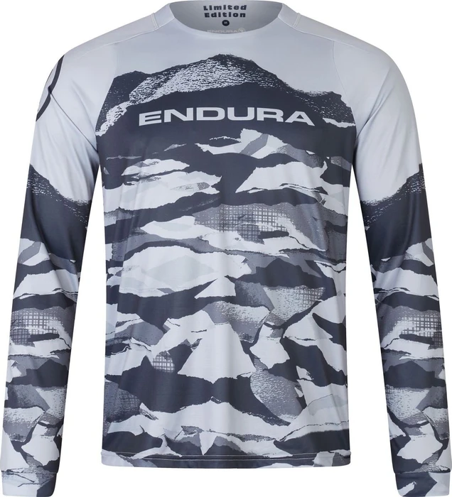 Endura Mountain Camo LTD Trikot langarm schwarz (Herren)