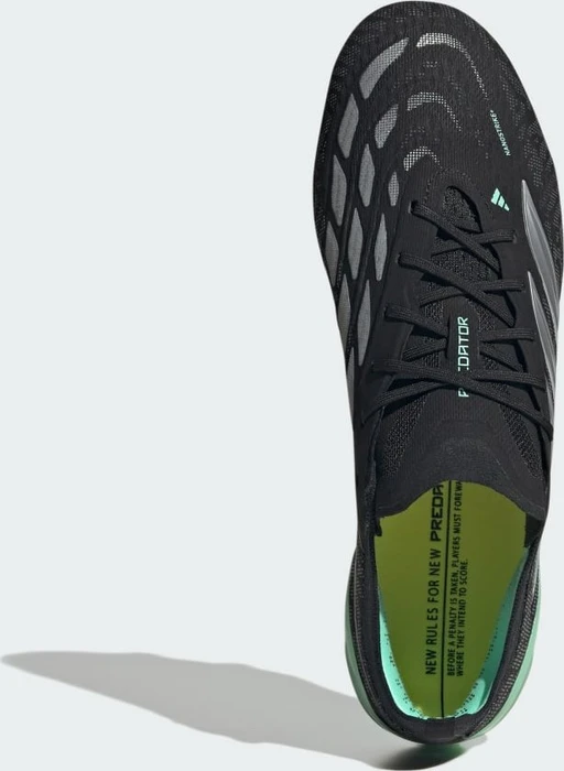 adidas Predator Elite FG core black/silver metallic/pulse mint