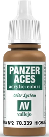 Vallejo Panzer Aces 039 highlight german 2 fieldgrey, 17ml