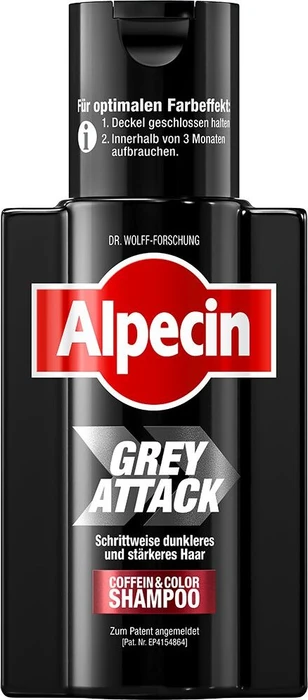 Alpecin Grey Attack Coffein & Color Shampoo, 200ml