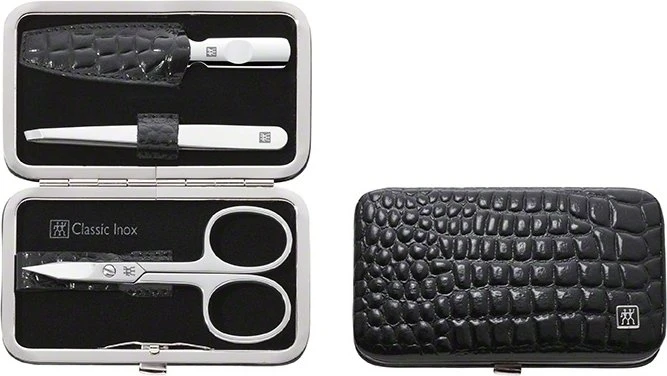 Zwilling Classic Inox Maniküre/Pediküre-Set 7-teilig schwarz