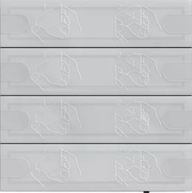 Gira KNX Tastsensor 4 Komfort 4-fach anthrazit