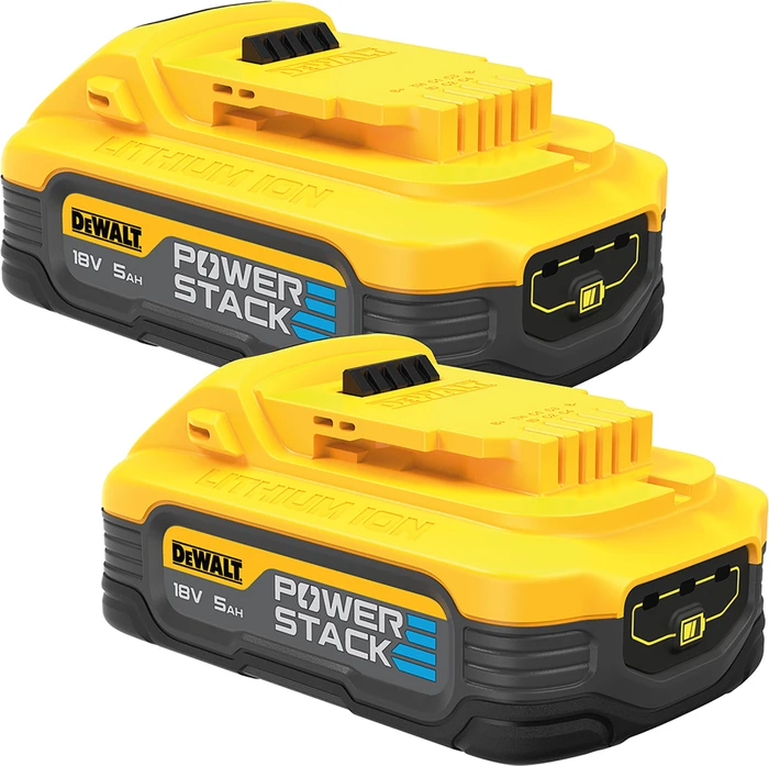 DeWalt DCBP518H2 Powerstack Werkzeug-Akku 18V, 5.0Ah, Li-Ionen, 2 Akkus [10.0Ah] [180Wh]
