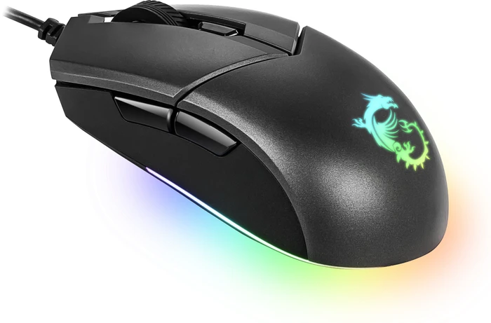 MSI Clutch GM11 Gaming Mouse schwarz, USB