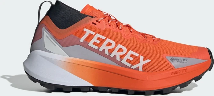 adidas Terrex Agravic GTX semi impact orange/cloud white/carbon (Herren)