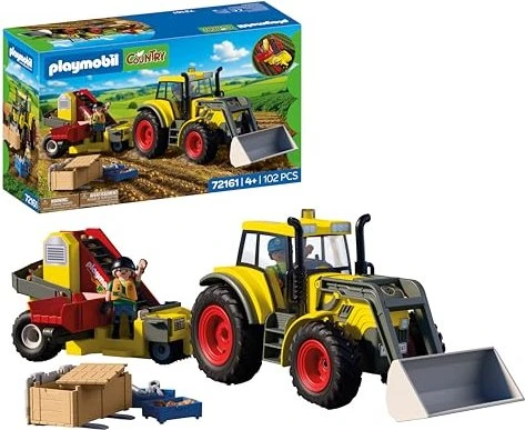 playmobil Country Großer Traktor mit Kartoffelroder