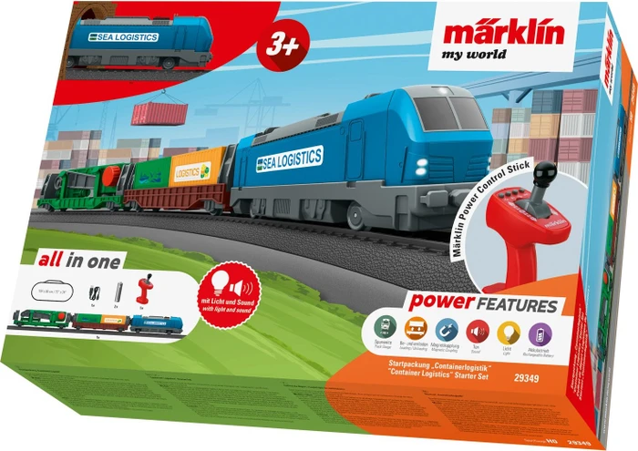 Märklin - my world Spur H0 Startpackung - Containerlogistik