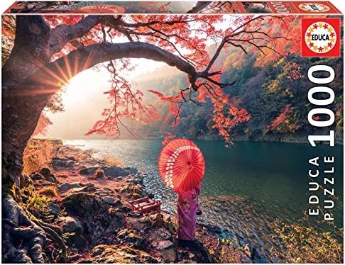 Educa Sunrise in Katsura river Japan