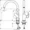 Hansgrohe Vernis Blend M35 210 1jet chrom Vorschaubild