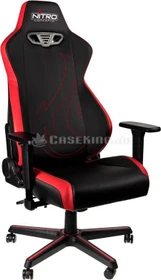Nitro Concepts S300 EX Stealth Inferno Red Bürostuhl, schwarz/rot