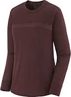 Patagonia Capilene Cool Merino Graphic Funktionsshirt langarm fitz roy fader/dark ruby (Damen)