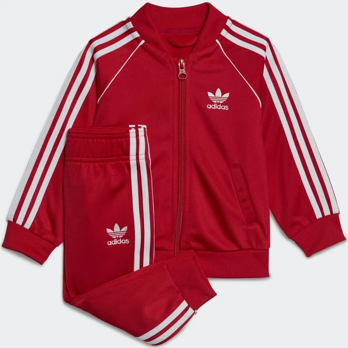 adidas Adicolor SST Trainingsanzug better scarlet (Junior)
