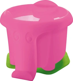 Pelikan Wasserbecher Elefant mit Pinselhalter, rosa