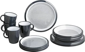 Brunner Lunch Box Geschirrset granyte