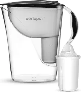 PearlCo Fashion Tischwasserfilter inkl. Kartusche Classic Universal anthrazit