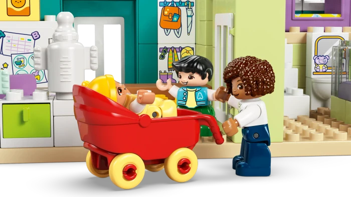 LEGO DUPLO - Modernes Familienhaus mit Figuren 3-in-1-Set