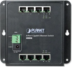 Planet WGS-800 Industrial Wallmount Gigabit Switch, 8x RJ-45 (WGS-803)