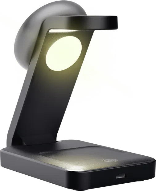 Trust Viro Magnetische 3-in-1-Ladestation schwarz
