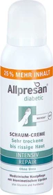 Allpresan diabetic Intensiv Repair Schaum-Creme ohne Urea, 125ml