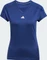 adidas Aeroready Train Essentials Minimal Branding V-Neck Funktionsshirt kurzarm dark blue/white (Damen) Vorschaubild