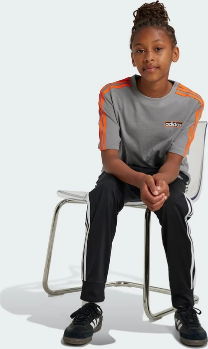 adidas Kids T-Shirt kurzarm grey three (Junior)