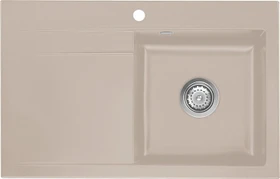 systemceram Stema 80 Einbau Becken rechts fango