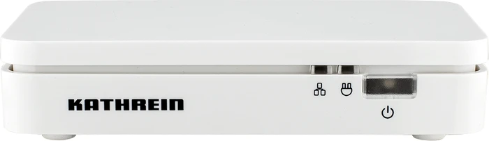 Kathrein EXI 02 LAN, K-LAN 2.4, Ethernet over Coax, F-Buchse/Koaxial G.hn, 2x RJ-45