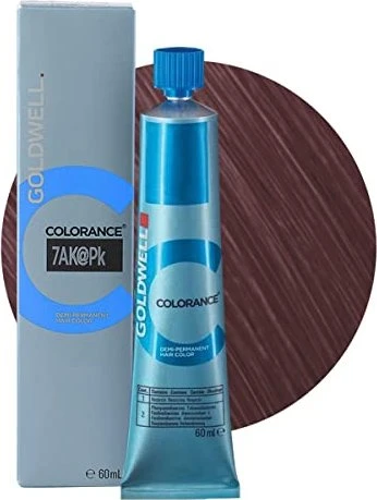Goldwell Colorance Cover Plus temporäre Haarfarbe 7AK PK cool copper pink, 60ml