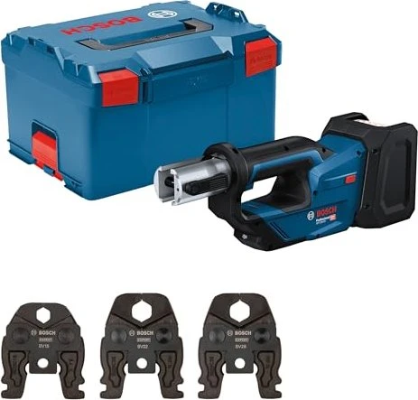 Bosch Professional GPT 18V-19 Akku-Presswerkzeug solo inkl. L-Boxx + Zubehör