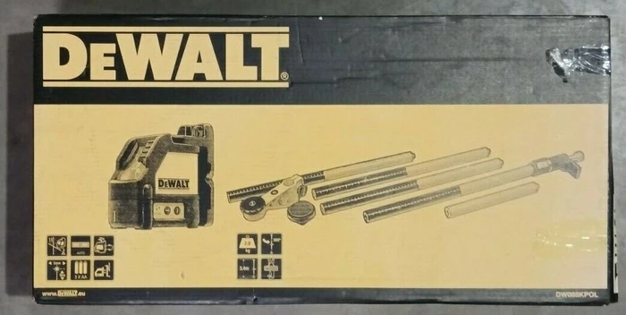 DeWalt DW088KPOL Kreuzlaser inkl. Zubehör