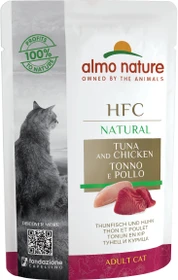 almo nature HFC Natural Cats 55, Thunfisch und Huhn, 2.64kg (48x 55g)
