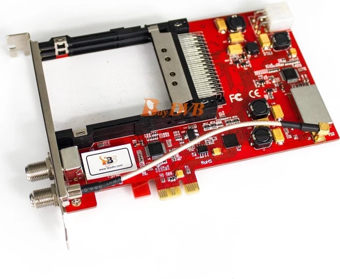 TBS DVB-S2 Doppel-Tuner mit CI, PCIe x1