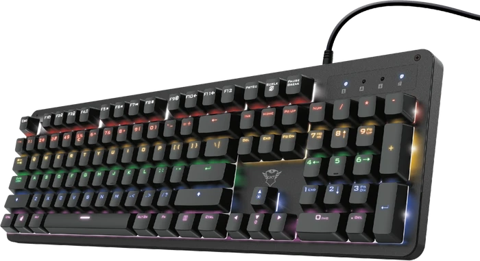 Trust Gaming GXT 863 Mazz Mechanical Keyboard, Outemu Red, USB, DE