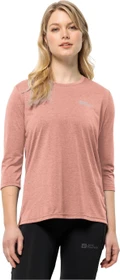 Jack Wolfskin Crosstrail Funktionsshirt 3/4 rose dawn (Damen)