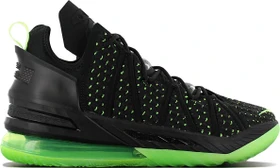 Nike LeBron 18 black/electric green