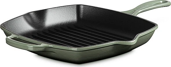 Le Creuset Grillpfanne quadratisch 26x26cm thyme