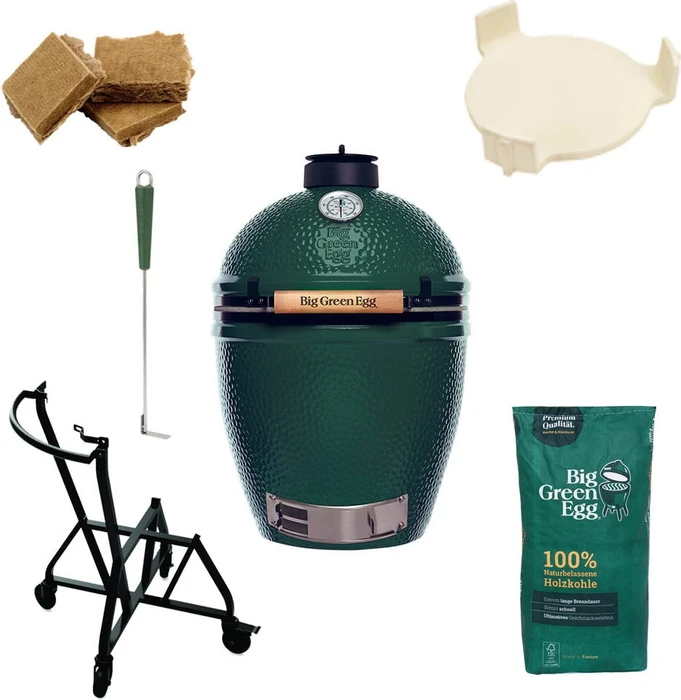 Big Green Egg Large inkl. Integgrated Nest + Zubehör