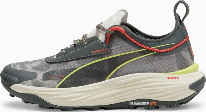 Puma Voyage Nitro 3 mineral gray/active red/lime pow (Damen)