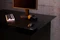 SkyPAD Glass 3.0 XL Gaming-Mauspad aus gehärtetem Glas, 500x400mm, Text Logo, schwarz Vorschaubild