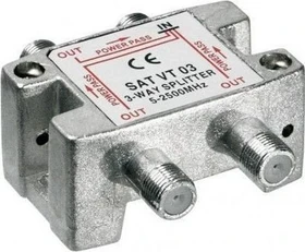 Wentronic Goobay SAT-Verteiler 3-fach