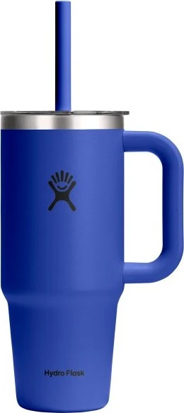 Hydro Flask Travel Tumbler Isolierbecher 710ml capri blue
