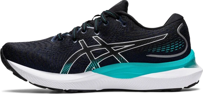 Asics Gel-Cumulus 24 black/pure silver (Damen)