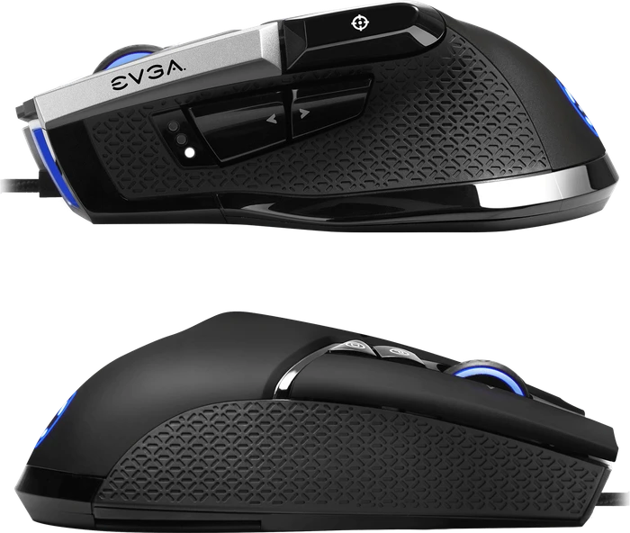 EVGA X17 Gaming Maus schwarz, USB