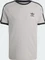 adidas Adicolor Classics 3-Streifen T-Shirt kurzarm medium grey heather/black (Herren) Vorschaubild