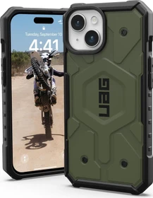 UAG Pathfinder Case with MagSafe für Apple iPhone 15 Pro silber